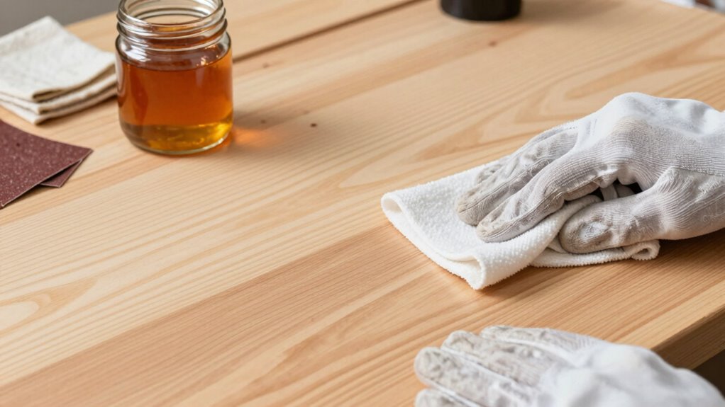 apply pre stain conditioner effectively