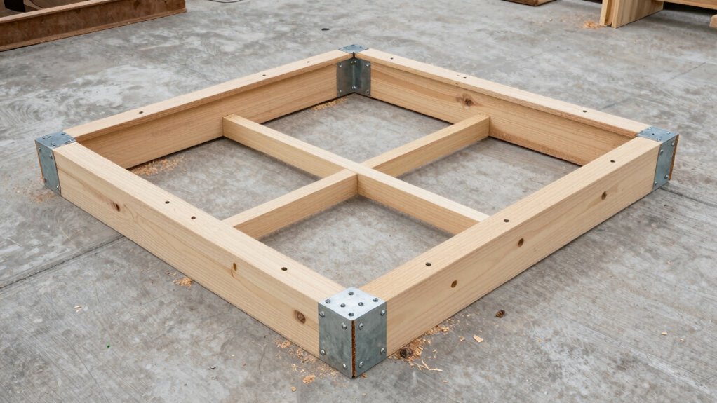 assemble durable base frame