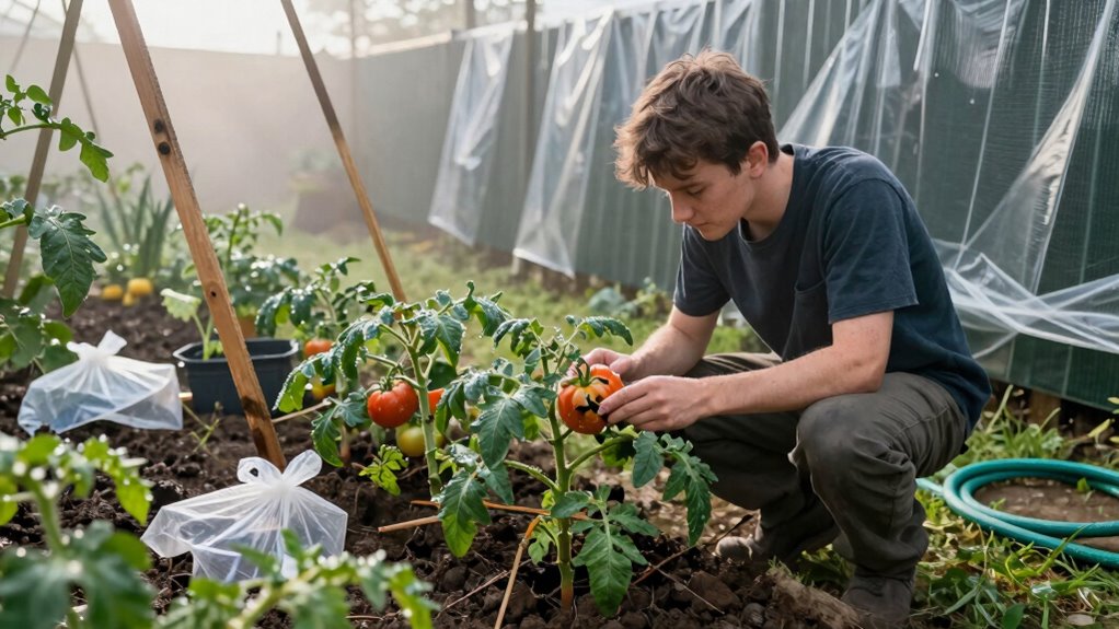 assess remove mulch protect