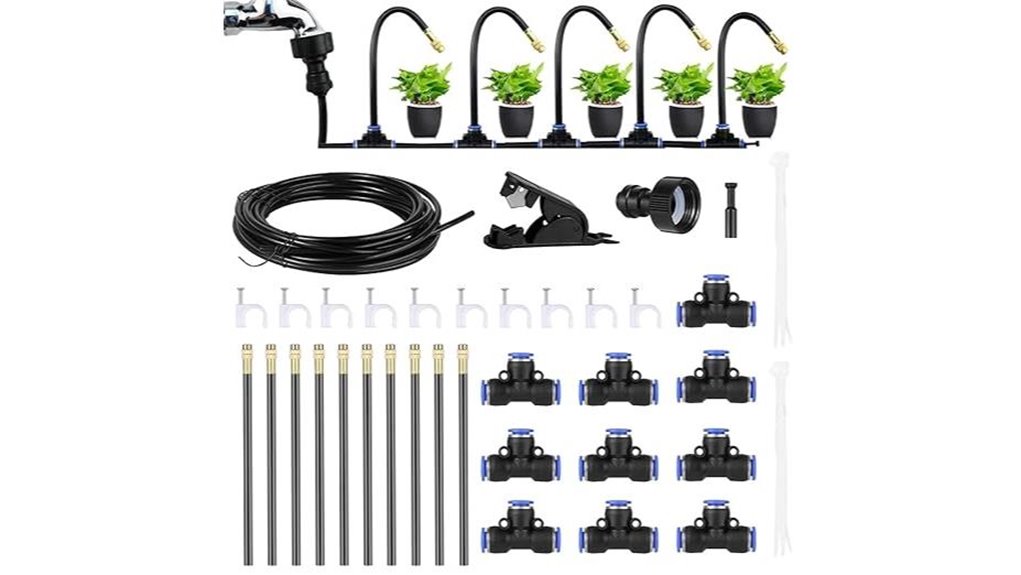 automated mist irrigation system