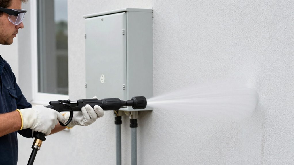 avoid water and electricity