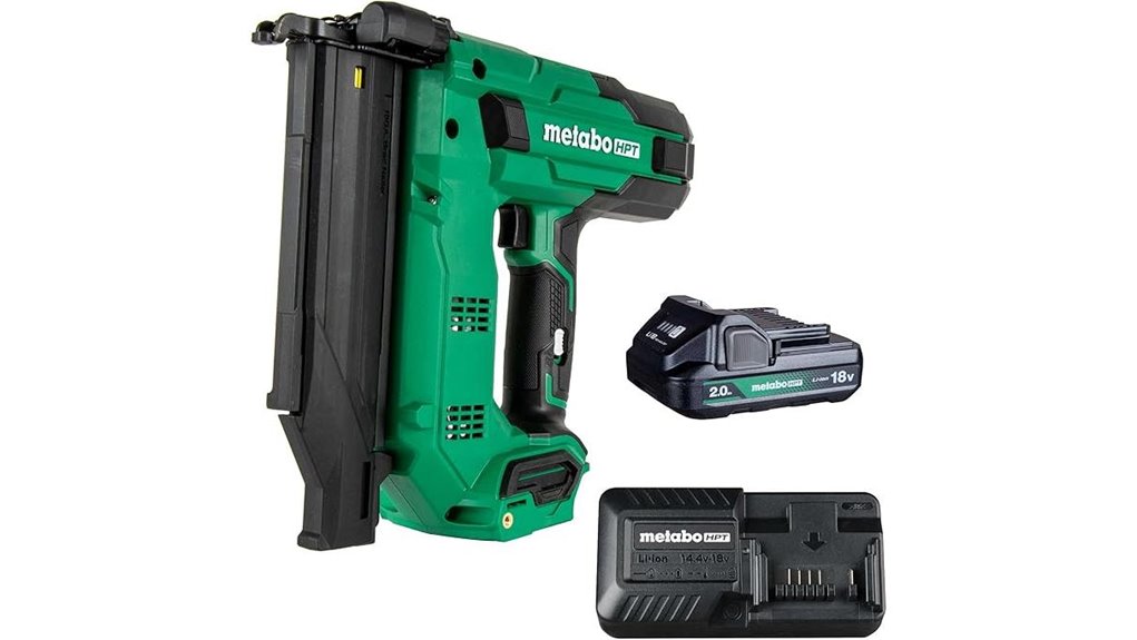 battery powered brad nailer kit
