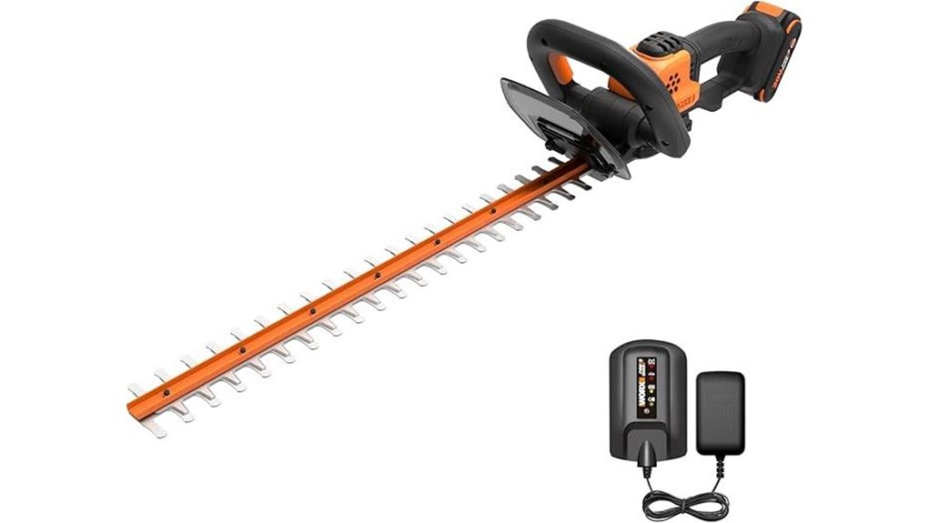 battery powered hedge trimmer