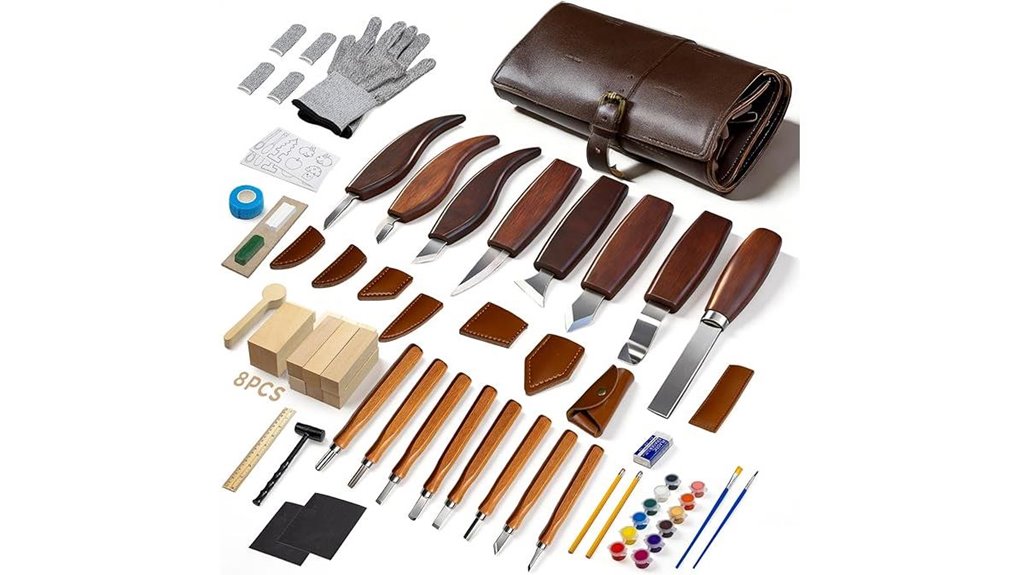 beginner wood carving kit