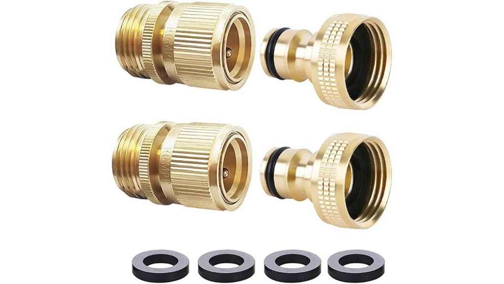 brass quick connect fittings