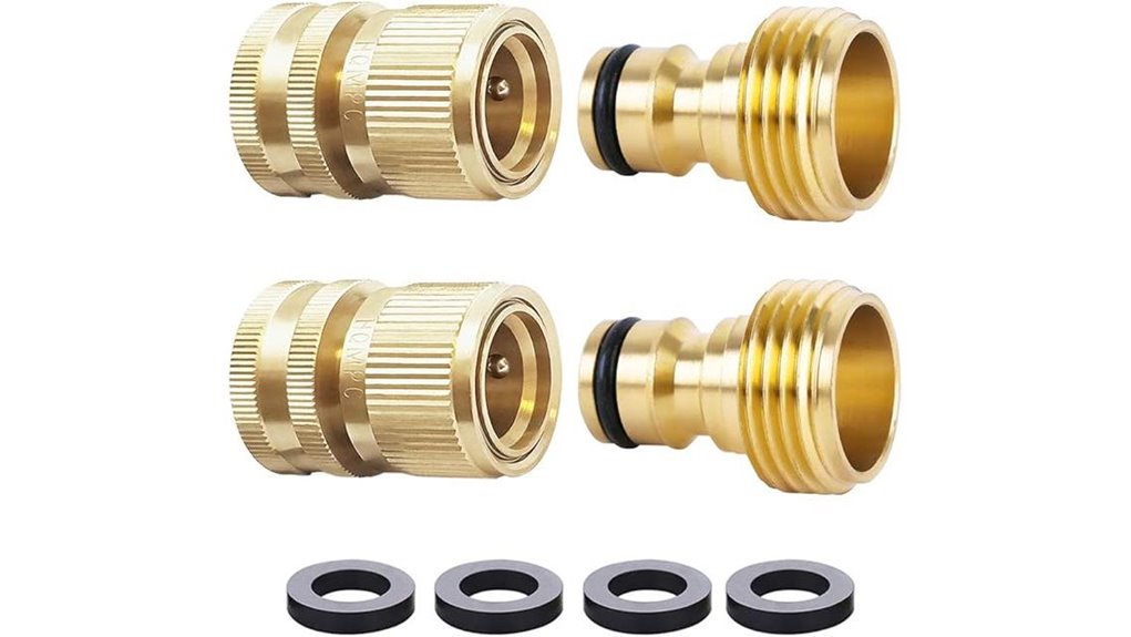 brass quick connect fittings
