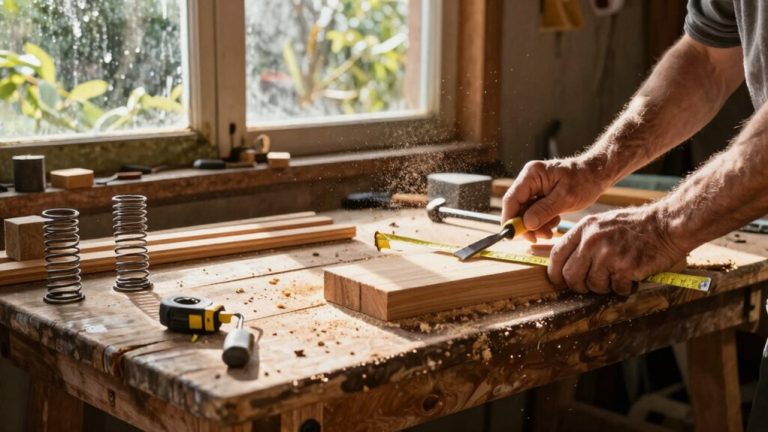 build a basic garden bench