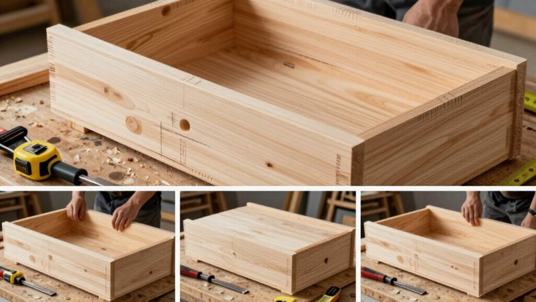 building wooden drawers tutorial