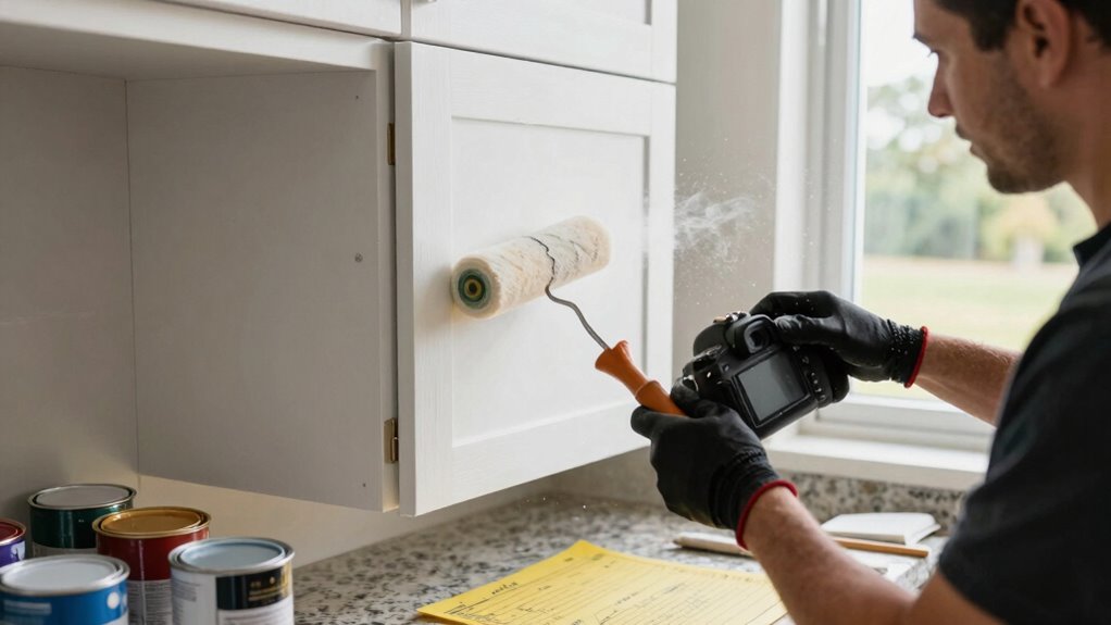 cabinet painting preparation tips