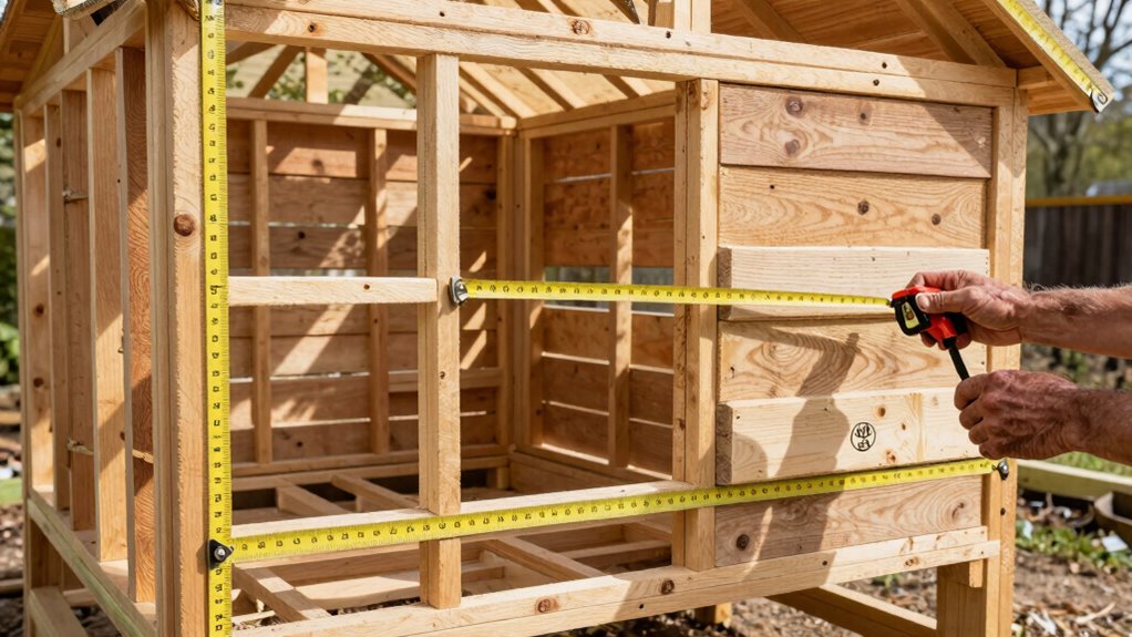 chicken space requirements outlined