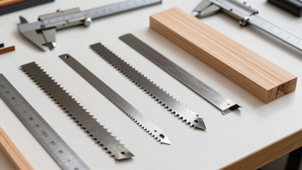 choose blades for materials