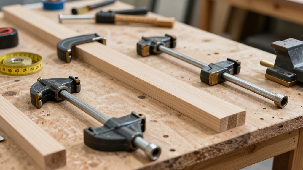 choose clamps for bench