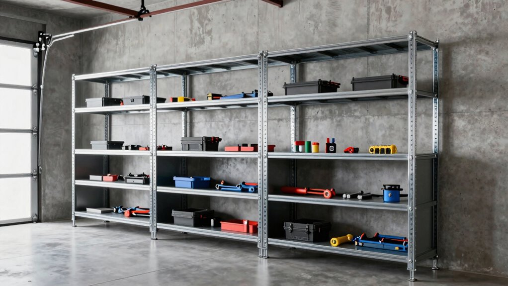 choose functional garage shelving