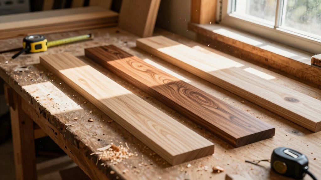 choosing appropriate wood types