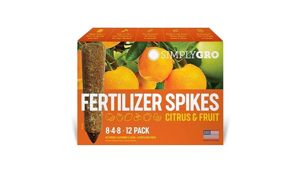 citrus tree fertilizer spikes