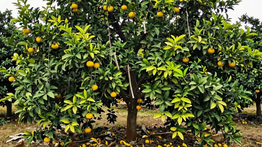 citrus tree pruning adjustments