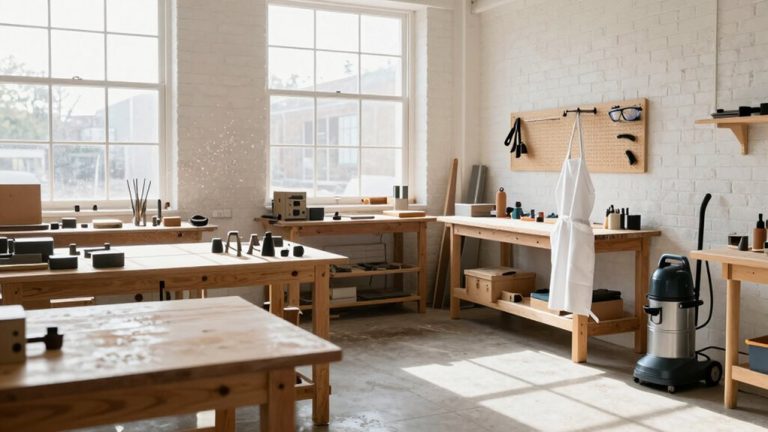 cleaning workshop dust effectively