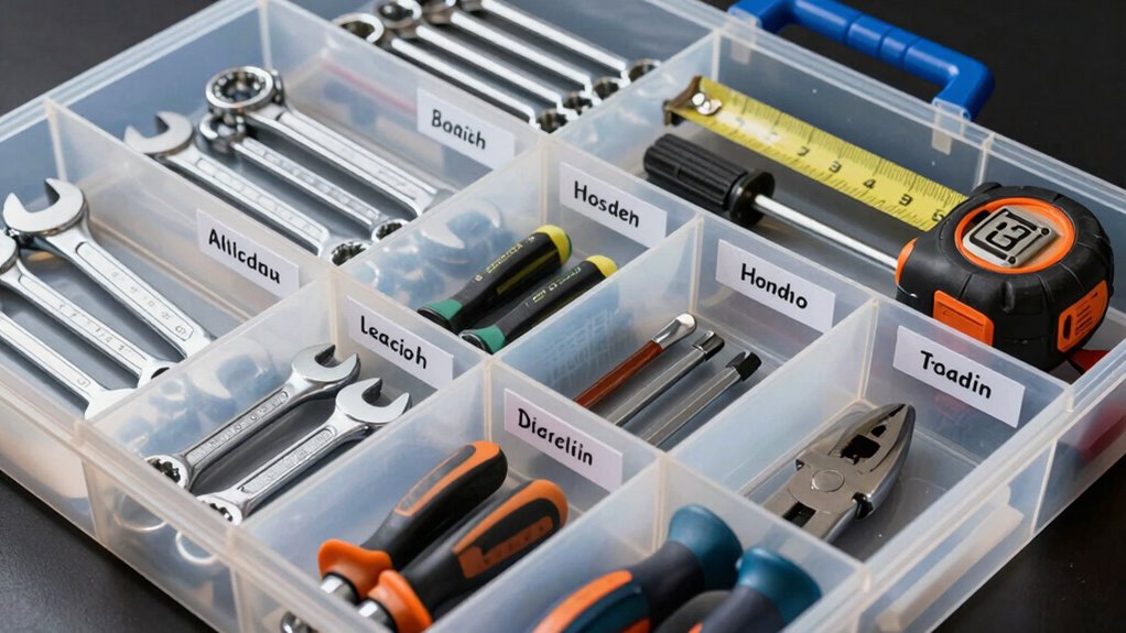 clear labeling for organization