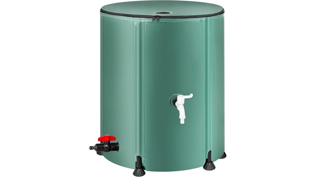 collapsible rain barrel tank