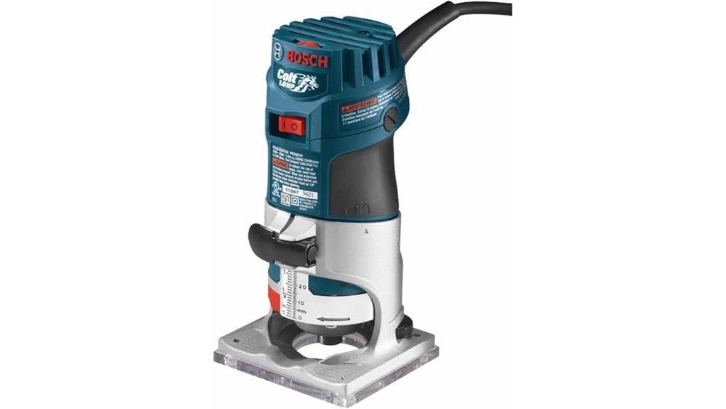 compact powerful palm router