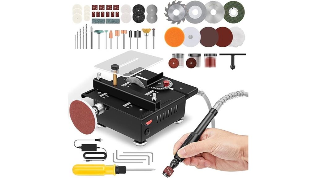 compact versatile table saw