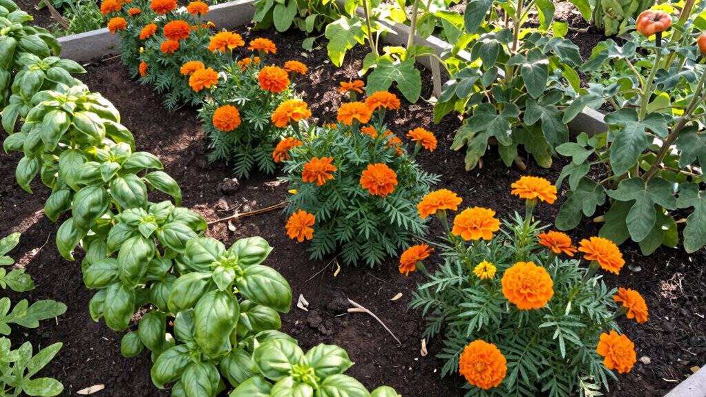 companion plants repel pathogens