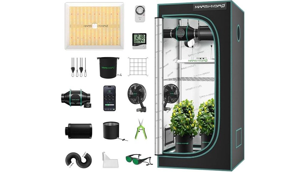 complete indoor gardening setup