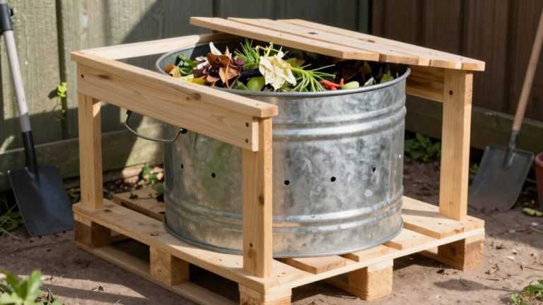 compost tumbler diy instructions