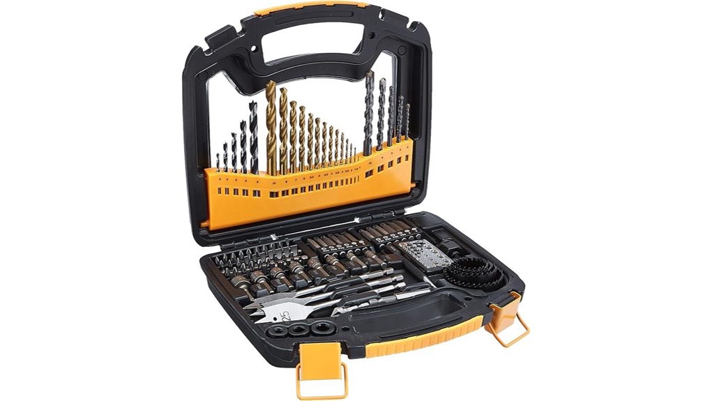 comprehensive drill bit collection