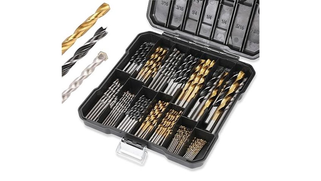 comprehensive drill bits collection