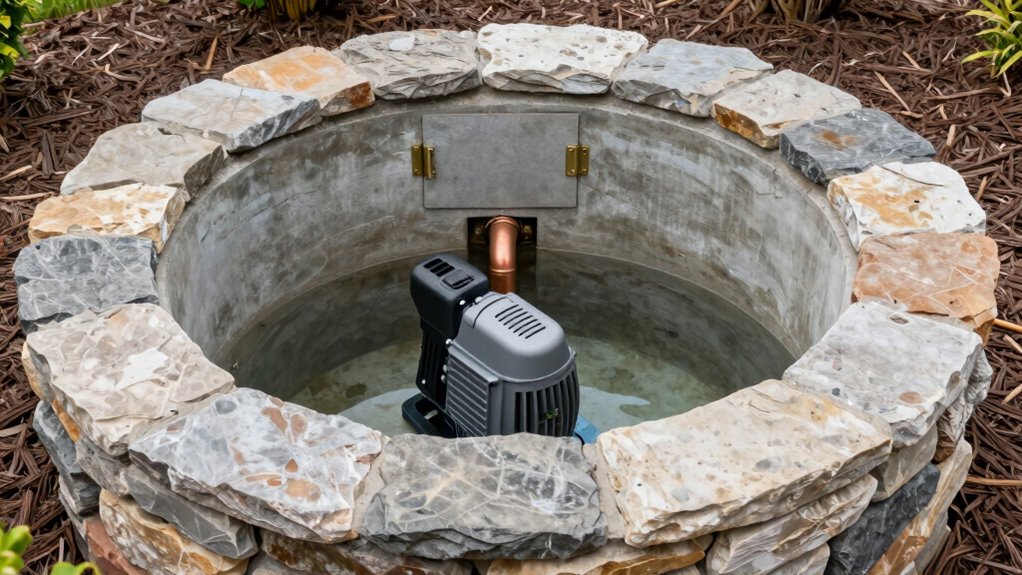 conceal pump ensure access