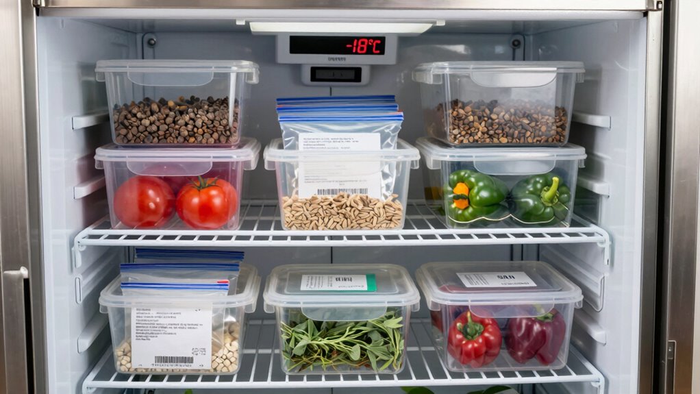 consistent seed storage temperatures