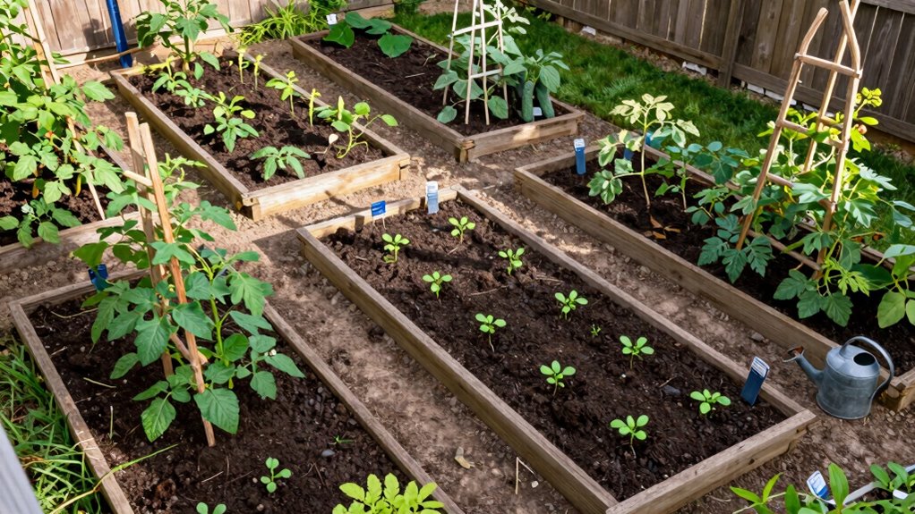 consistent weekly garden care