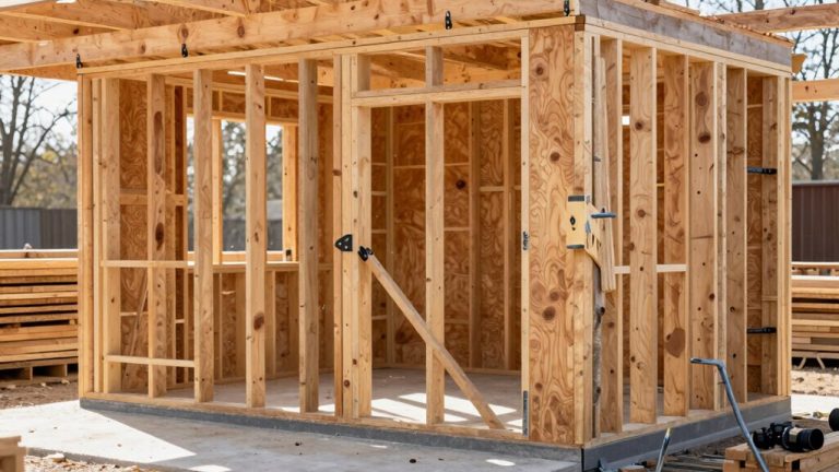 constructing a basic shed