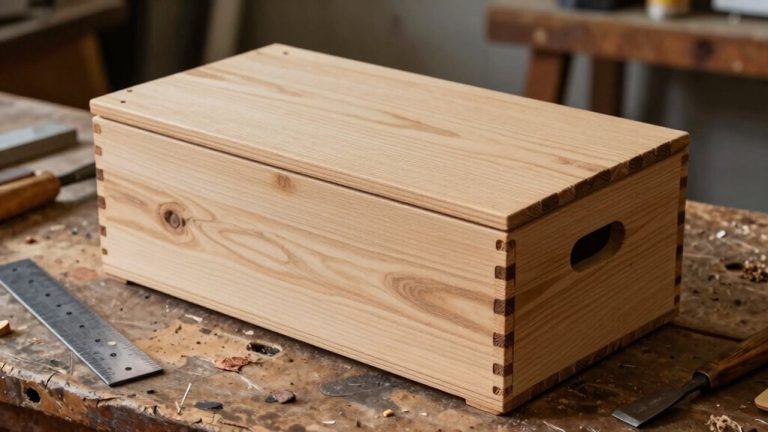 constructing a wooden container