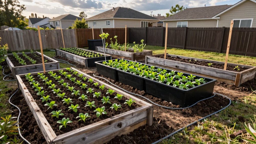 containers or raised beds