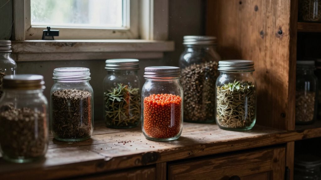 cool dark seed storage