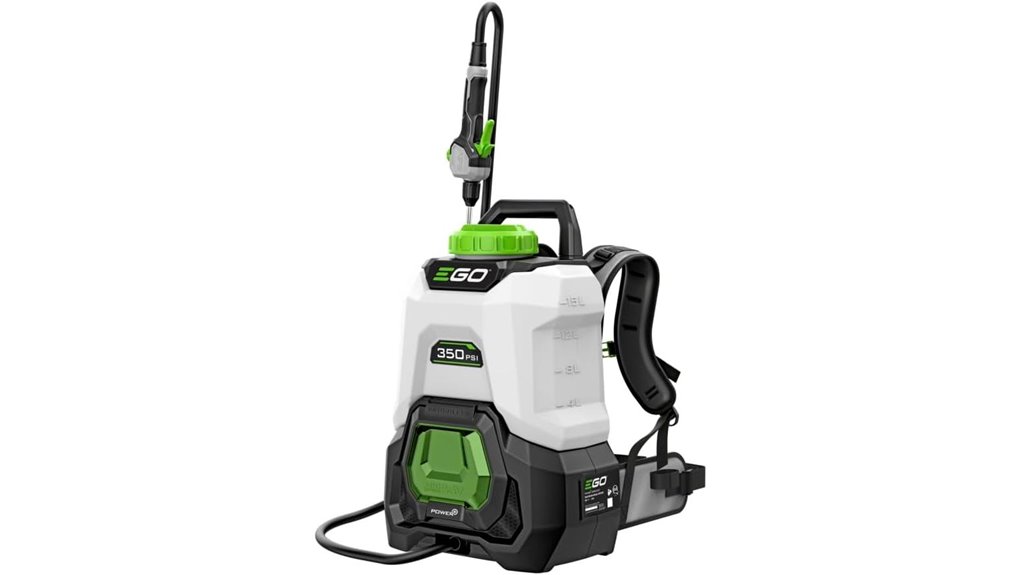 cordless backpack sprayer 4 gallons