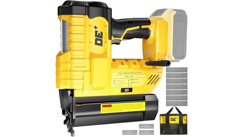 cordless brad nailer stapler