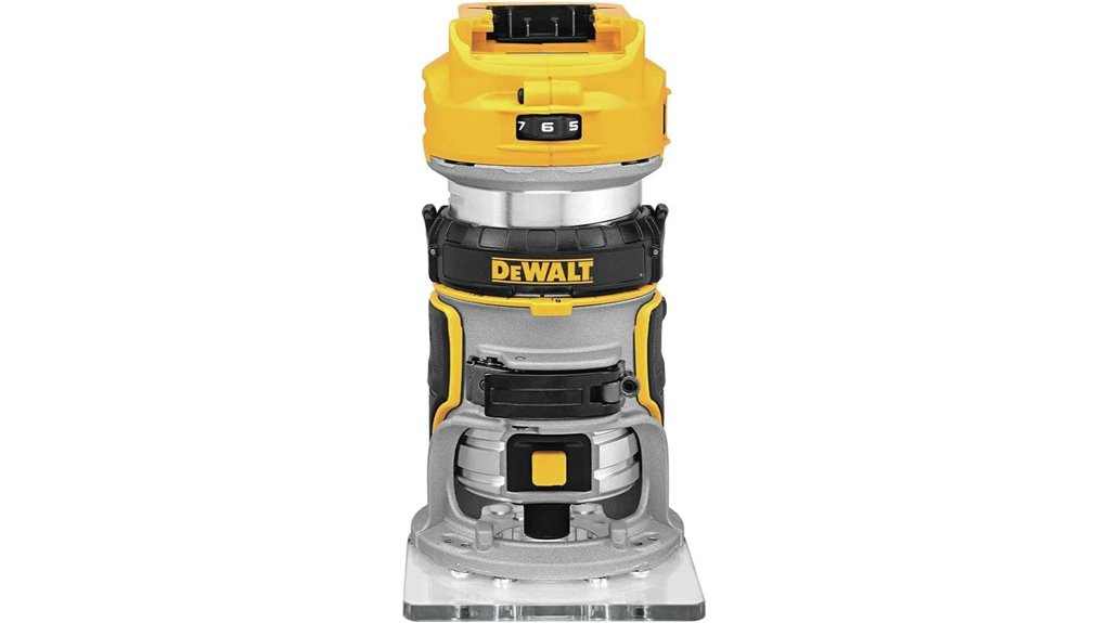 cordless brushless router tool