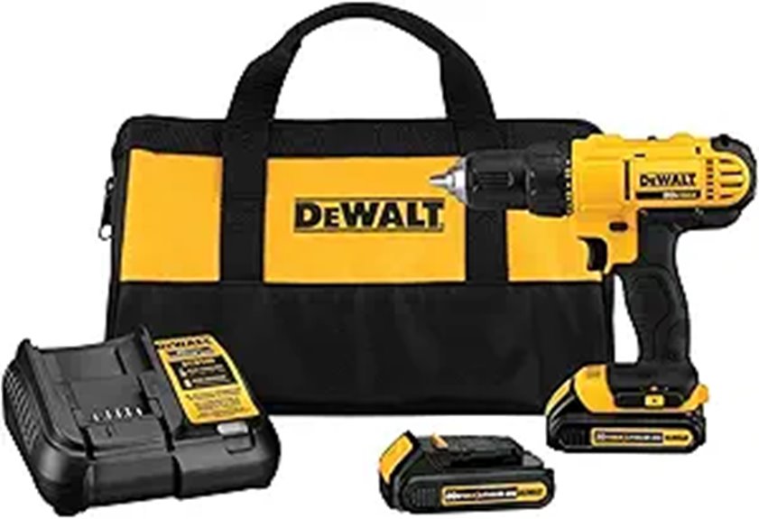 cordless drill driver set