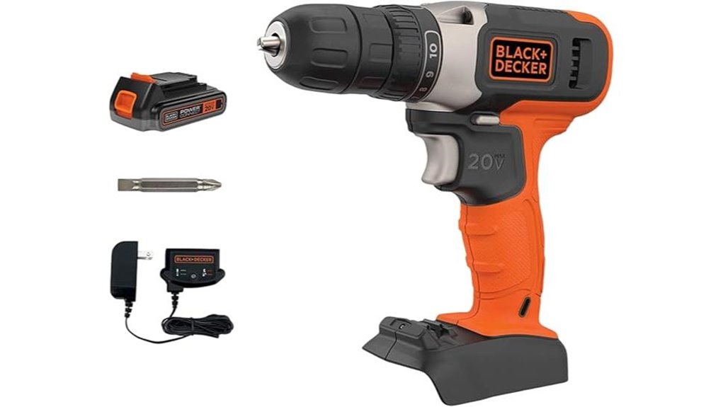cordless drill kit included