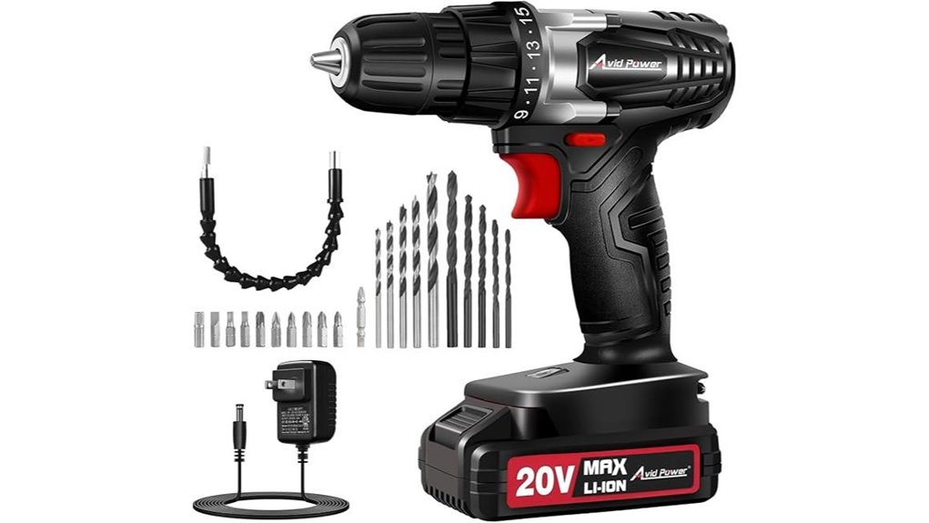 cordless drill power set