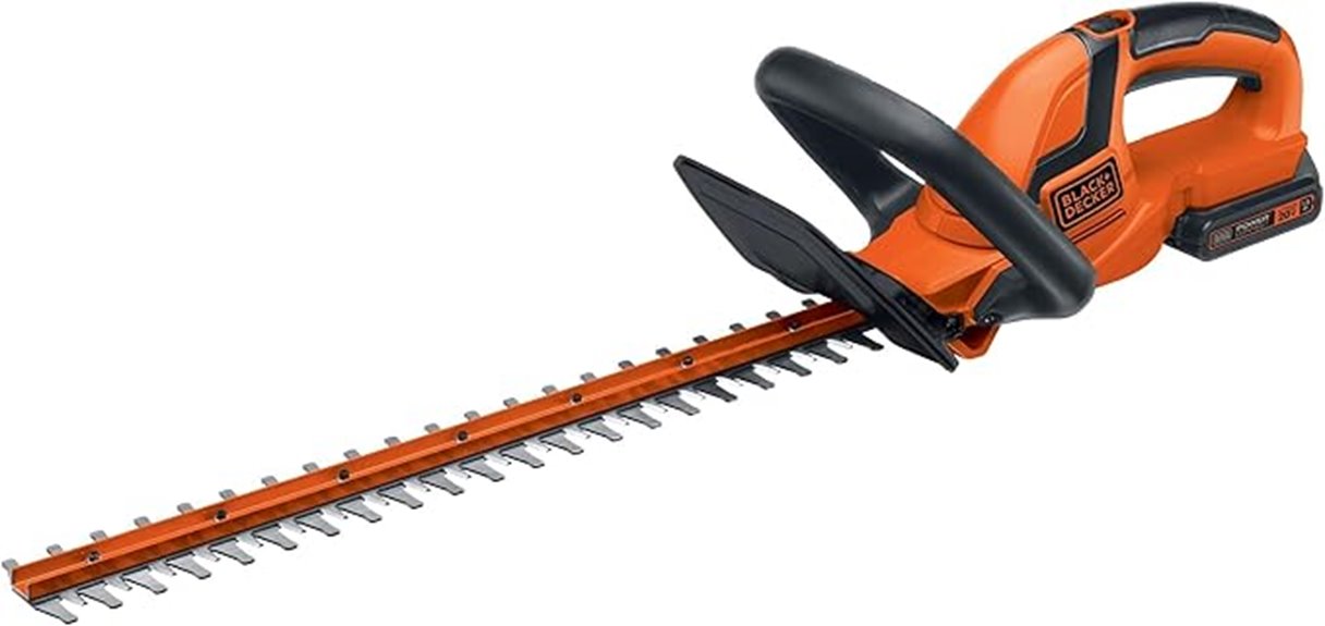 cordless hedge trimmer tool