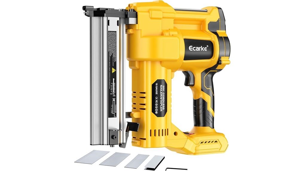 cordless staple and brad