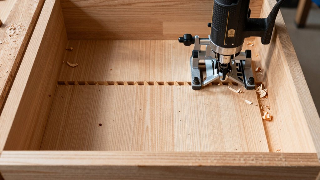 cut precise drawer grooves