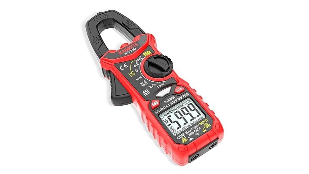 digital clamp meter device