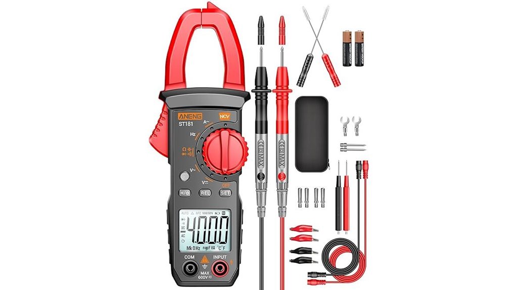digital clamp meter tester