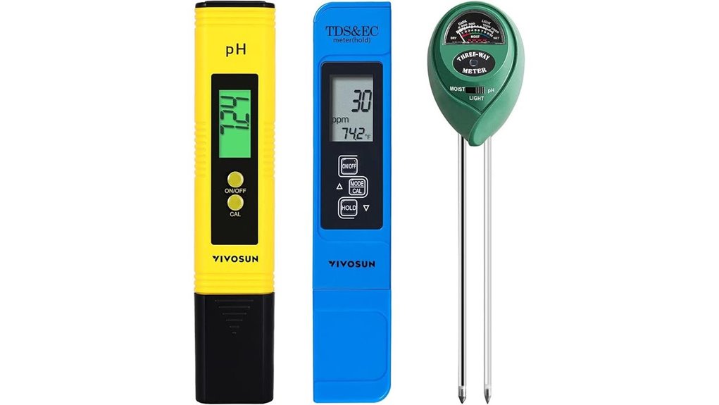 digital ph tds ec meter