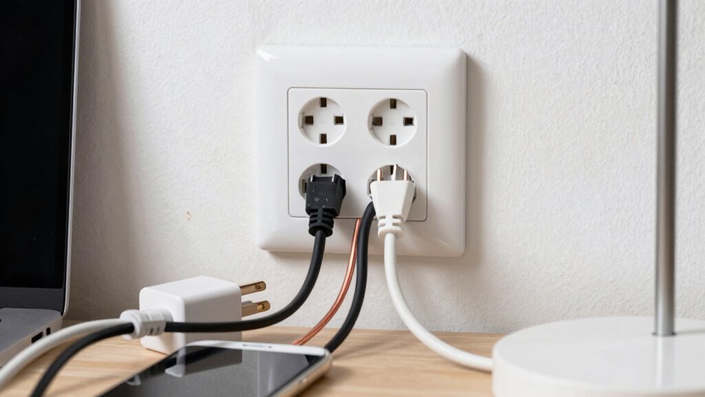 distribute electrical load wisely